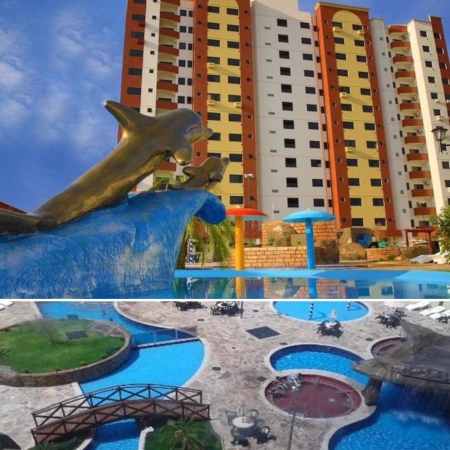 Apartament Flat Golden Dolphin Supreme - Com Roupas De Cama -Nao Aceitamos Pet - Utenstilios De Cozinha - Cama Super King Caldas Novas Zewnętrze zdjęcie